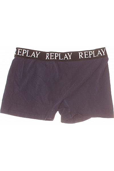 REPLAY Pánské Spodní Prádlo Modré Vel. L