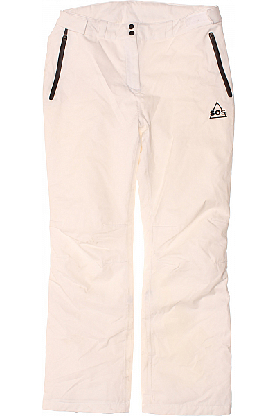 Pánské Kalhoty Bílé SOS Second Hand Vel. XL