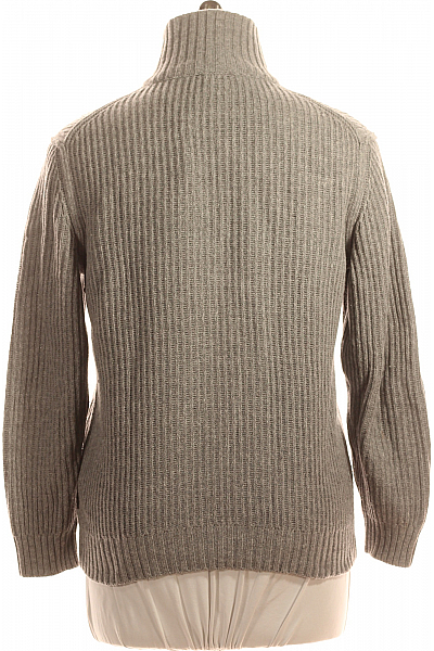 BETTER RICH Pánský Rolák Vlněný Šedý Vel. M