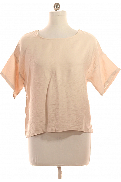 Jednoduché Dámské Tričko Béžové