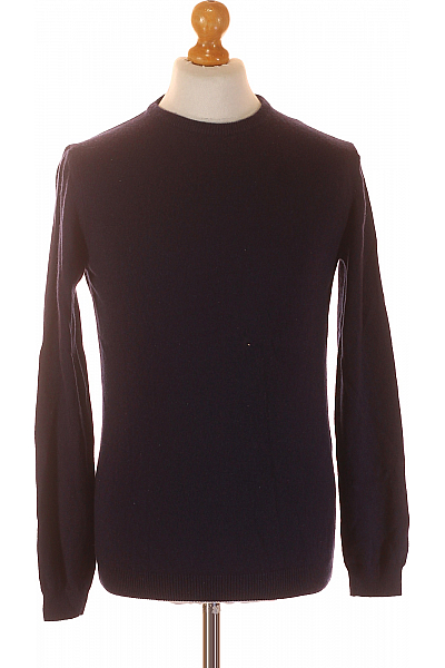 Cavallo Pánský Svetr Hedvábný Modrý Vel. M