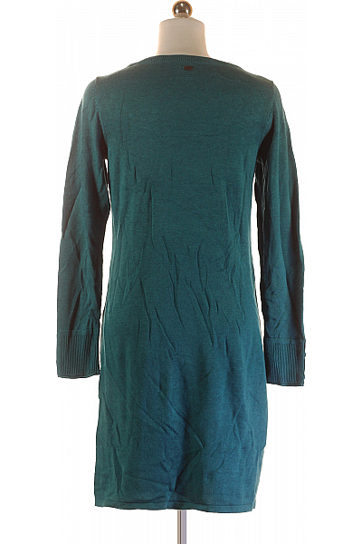 Esprit  Šaty Pletené Zelené Vel. XS