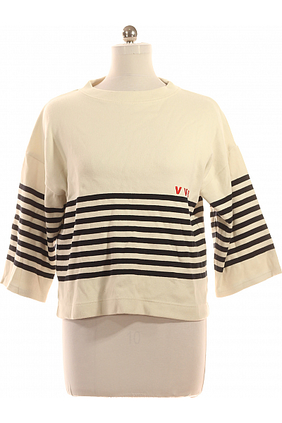 Victoria Beckham VVB Dámský Pulovr Bílý Second Hand Vel. M