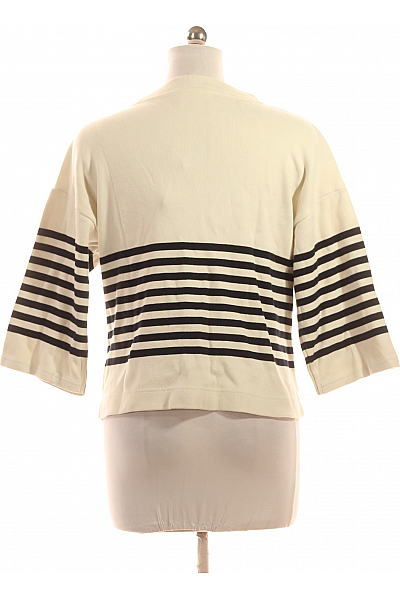 Victoria Beckham VVB Dámský Pulovr Bílý Second hand Vel. M