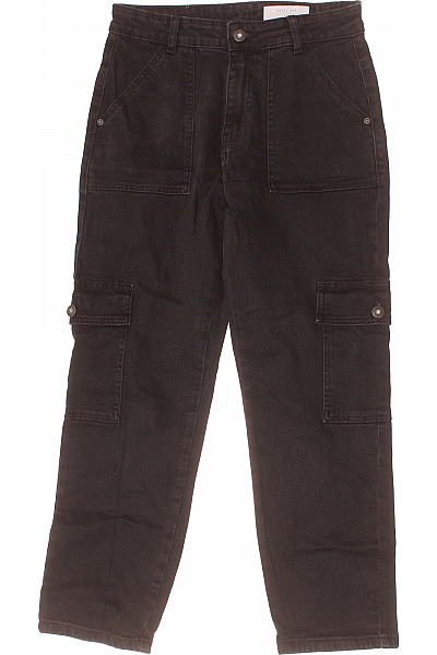 Noisy May Boyfriend Dámské Džíny Černé Second hand Vel. 28/30