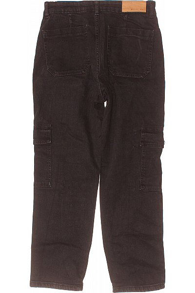 Noisy May Boyfriend Dámské Džíny Černé Second hand Vel. 28/30