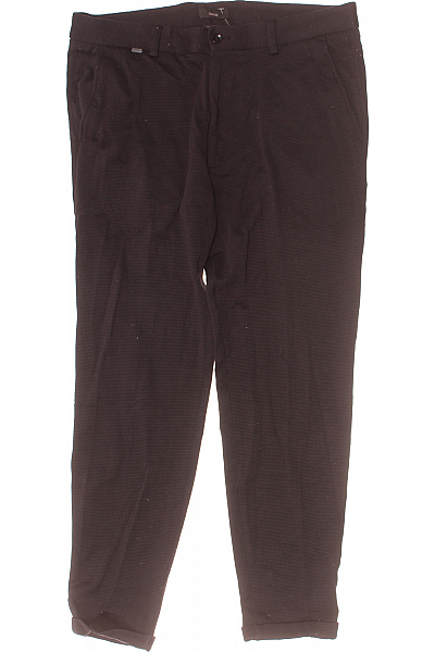 CINQUE Pánské Chino Kalhoty Černé Second Hand Vel. 50