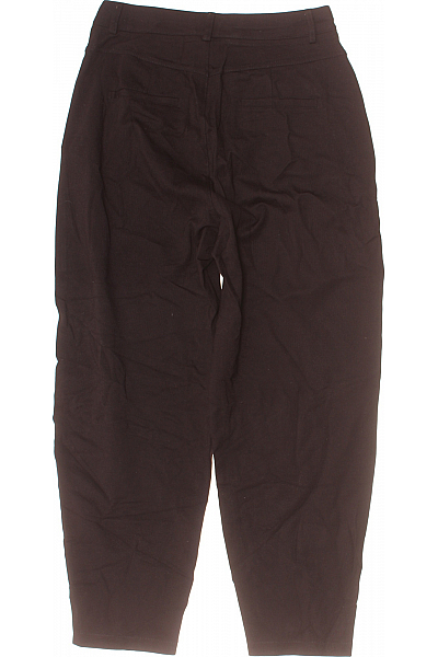 S.OLIVER Dámské Kalhoty s Vysokým Sedem Černé Vel. W36