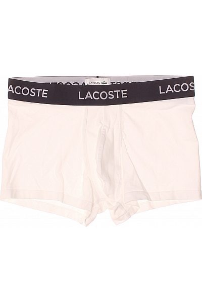 LACOSTE Pánské Spodní Prádlo Chybí štítek Bílé