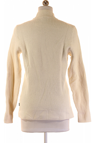 Dámský Svetr Vlněný Bílý Hugo Boss Vel. S