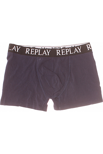 REPLAY Pánské Prádlo Modré Vel. L