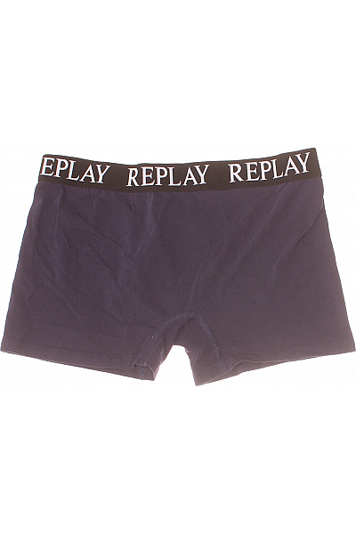 REPLAY Pánské Prádlo Modré Vel. L