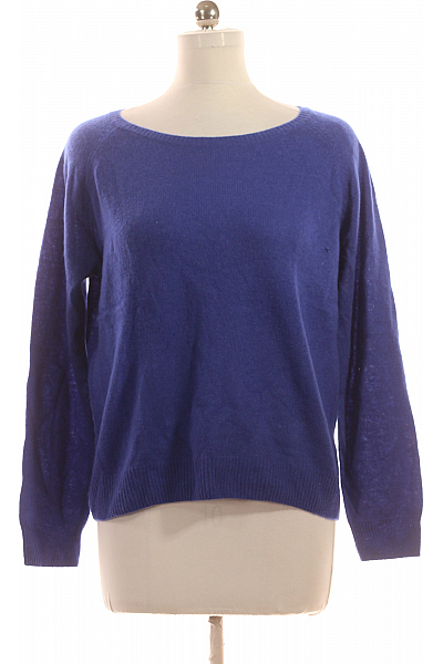 Zwei Dámský Svetr Kašmírový Modrý Vel. L