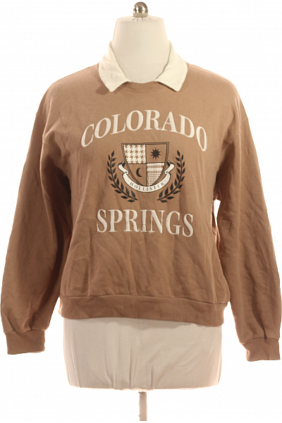 Hollister Dámská Mikina Hnědá Vel. XL