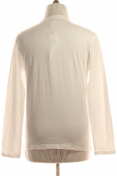 U.S.POLO ASSN. Pánské Tričko s Potiskem Bílé Vel. XL