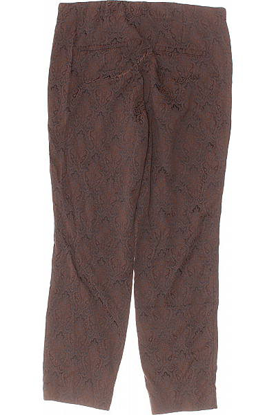 Dámské Kalhoty Rovné Hnědé MAC