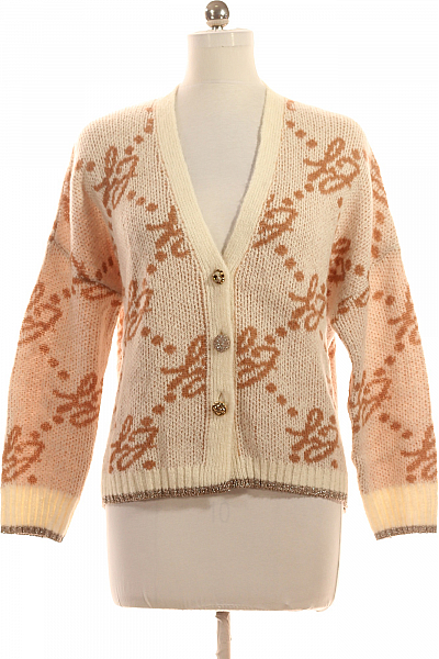 Dámský Cardigan Béžový LIU JO Second Hand Vel. M