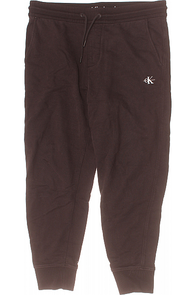 Pánské Kalhoty Černé Calvin Klein Second Hand Vel. L