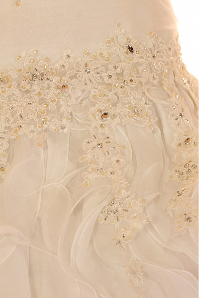 Svatební šaty  Šaty Bílé Second hand Vel. 40