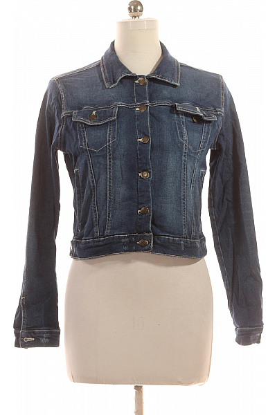 COLLOSEUM Dámská Bunda Modrá Second Hand Vel. L