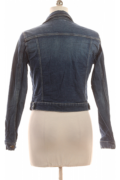 COLLOSEUM Dámská Bunda Modrá Second hand Vel. L