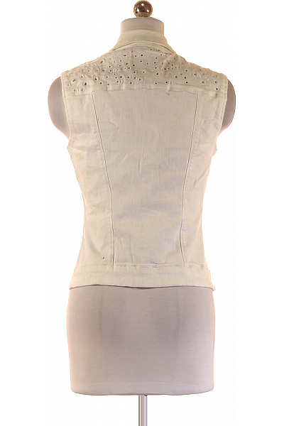 Kratká Dámská Vesta Bílá S.OLIVER