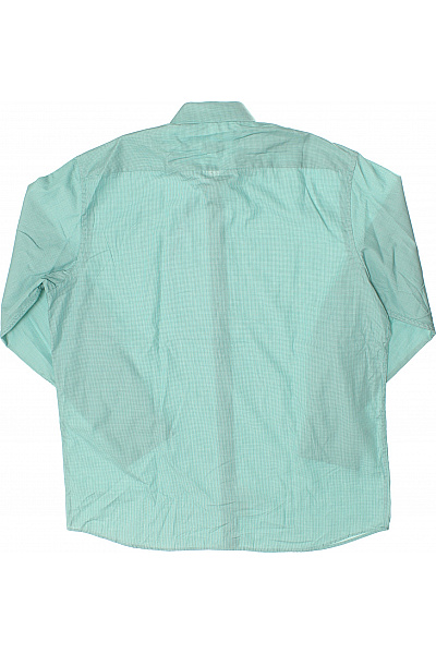 Pánská Košile Zelená ETERNA Second hand Vel. 43