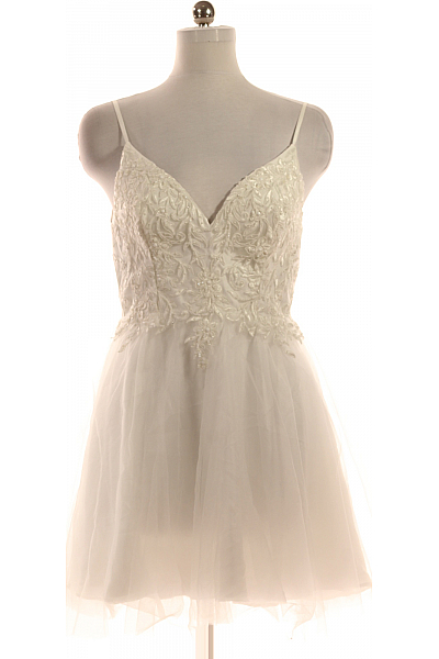 Svatební šaty  Šaty Bílé Laona Second hand Vel.  40