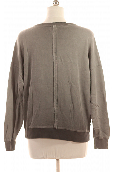 Dámská Mikina Bez Zapínání Šedá COTTON CANDY Vel. M