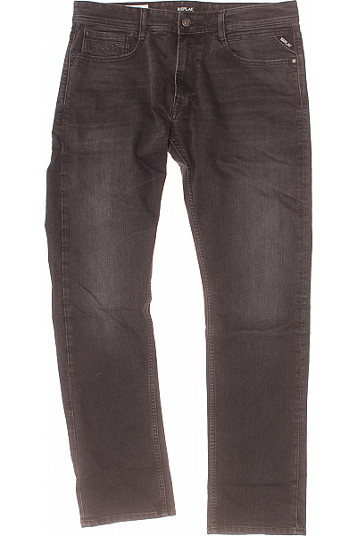 REPLAY Pánské Džíny Černé Vel. 33