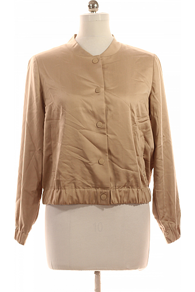 Dámská Přechodné Bundy Hnědá BETTY BARCLAY Second Hand Vel. 40