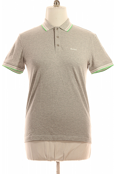 Hugo Boss Pánské Tričko Šedé Vel. M