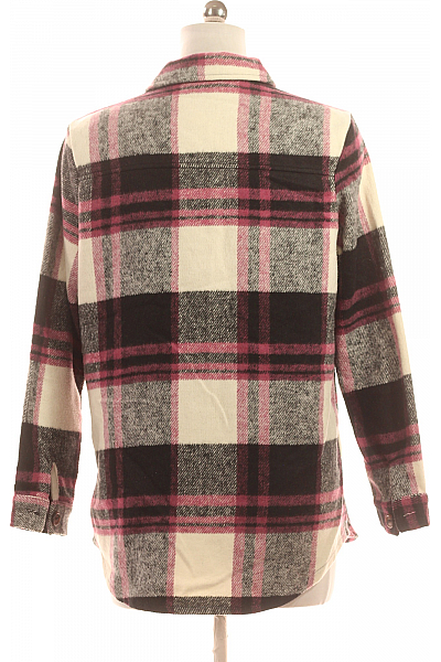 Krátký Dámský Kabát Barevný Vel. 40