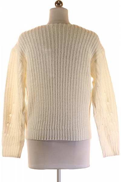 Dámský Pulovr Bílý Second hand Vel. S
