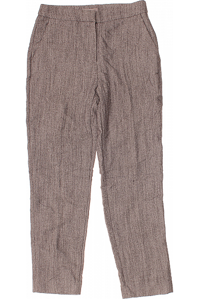 Dámské Kalhoty Šedé Second Hand Vel. 34