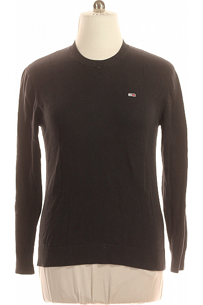 Pánský Svetr Černý TOMMY HILFIGER Vel. L