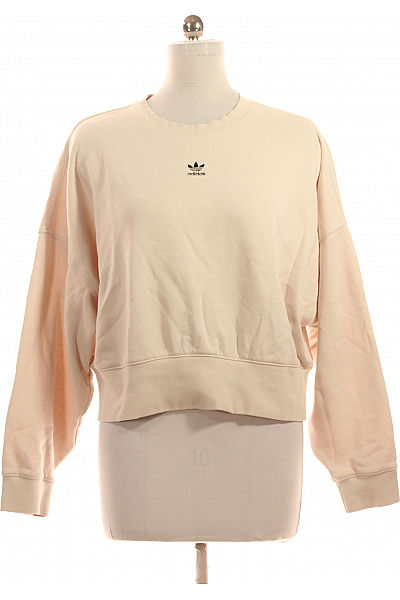 Funkční Dámská Mikina Béžová ADIDAS Vel. M