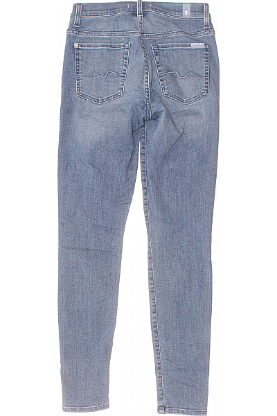 Boyfriend Dámské Džíny Modré 7 For All Mankind Vel. 27