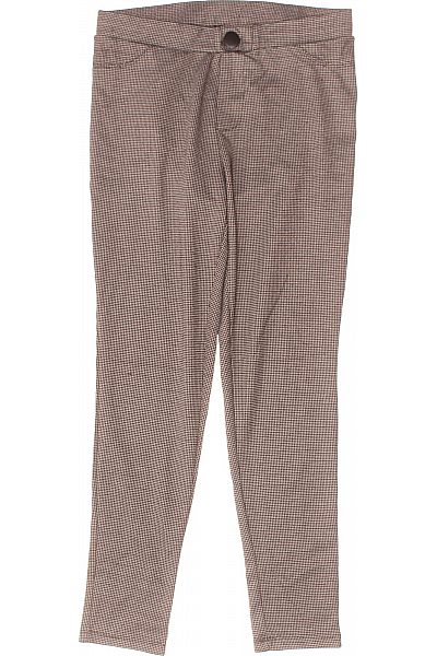 Dámské Kalhoty Hnědé Vel. 42