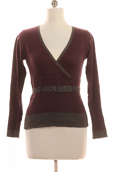 Mexx  Halenka Pletená Vínová Vel. L