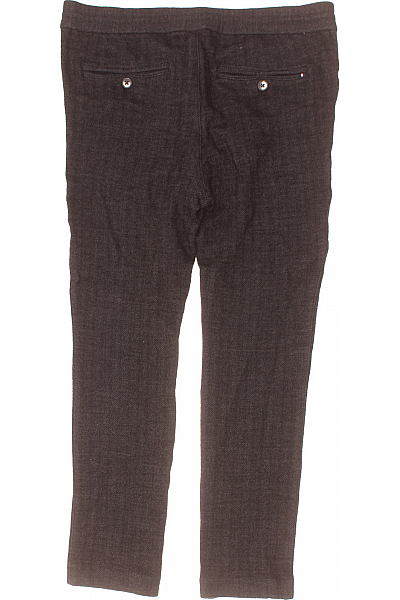 TOMMY HILFIGER Teplé Dámské Kalhoty Šedé Second hand Vel. 33/30