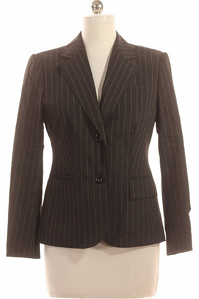 BETTY BARCLAY Společenské Dámské Sako Černé Second Hand Vel. 38