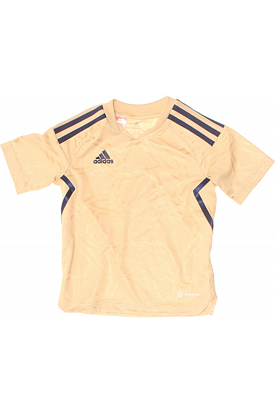 Chlapecké Tričko Zlaté ADIDAS Second hand