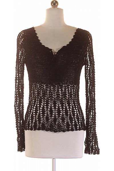  Halenka Pletená Černá