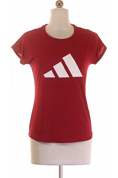 Dámské Tričko Vínová ADIDAS Vel. XS