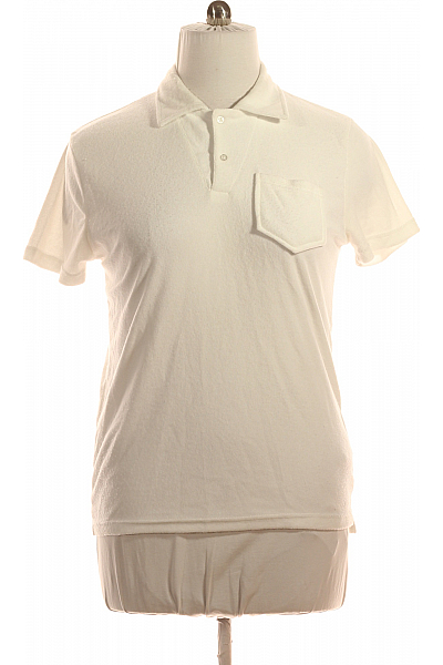 BRAVE SOUL Pánské Tričko Bílé Vel. M