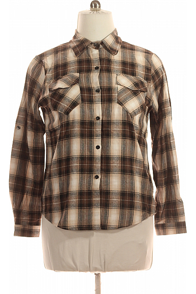 Dámská Košile Hnědá Second hand Vel. L