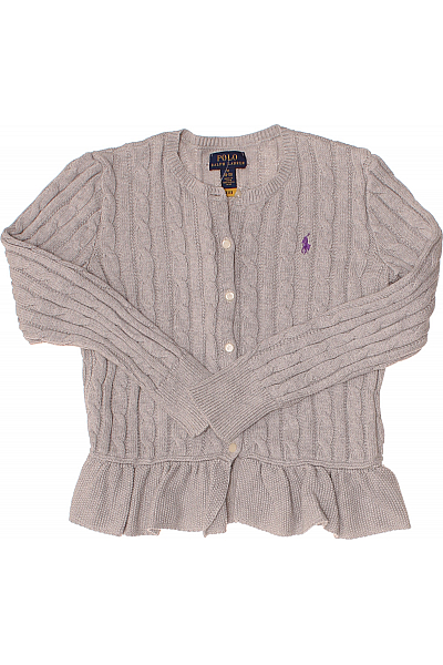 Ralph Lauren Dívčí Svetr Šedý