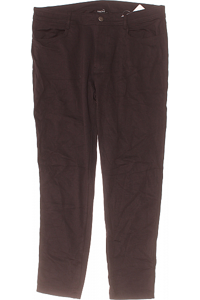 Dámské Kalhoty Rovné Černé Vel. 44