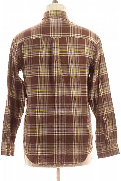 Pánská Košile Hnědá Vel. M